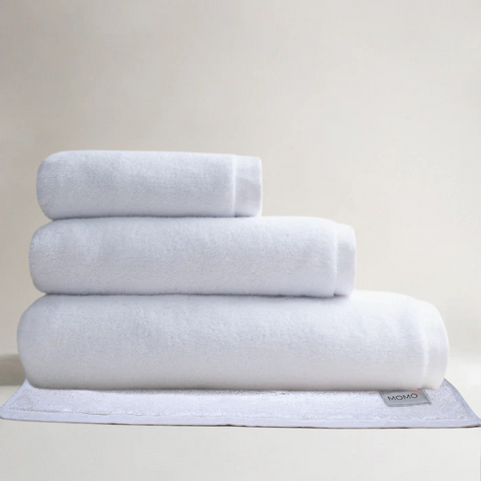 3-Piece Bath Towel Set with Bath Mat